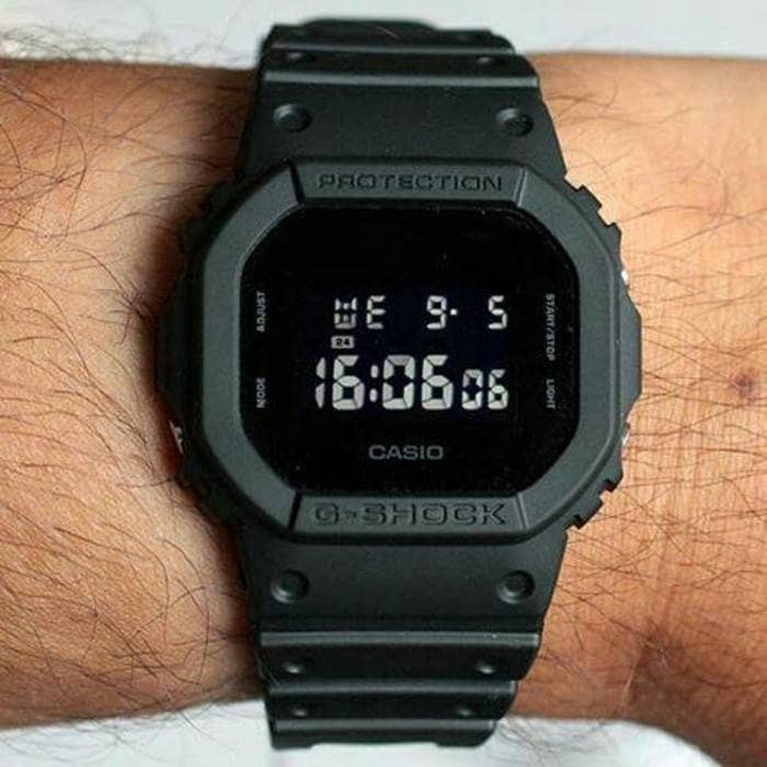 Terlaris Casio G-Shock Dw-5600Bb-1 / Gshock Dw5600Bb Original & Bergaransi