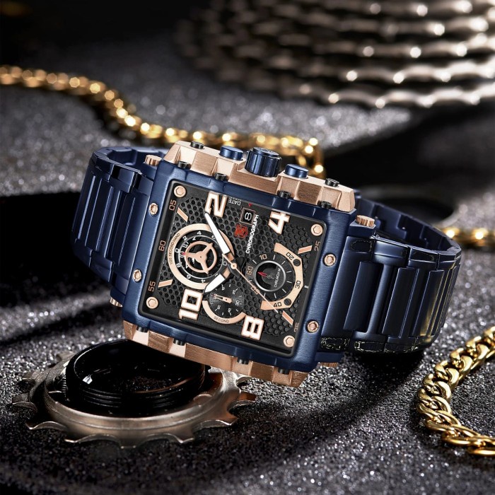 MUST HAVE JAM T5 H3802 ORIGINAL GARANSI JAM TANGAN PRIA T5 H 3802 RANTAI TERLARIS