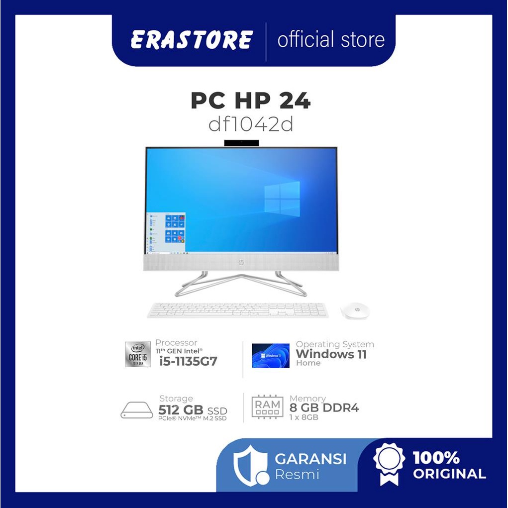 PC HP 24-df1042d i5-1135G7 8GB 512GB SSD 23,8"IPS FHD Touch Win10+OHS