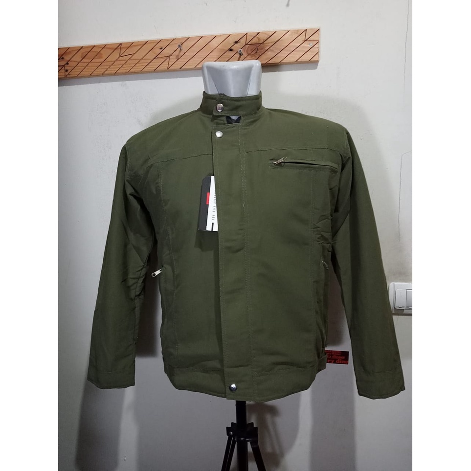 Jaket pria tahann air dan angin // jaket anti bara