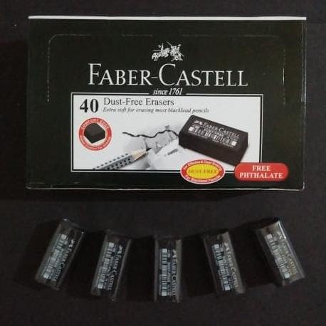 

Penghapus Eraser Faber Castell Hitam Kecil B40