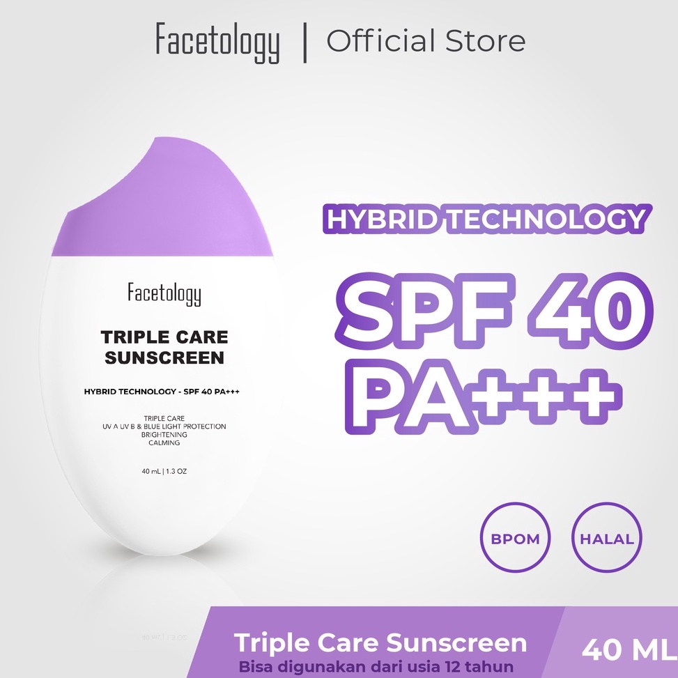 Asli Bagus FACETOLOGY TripleCare Sunscreen 329^