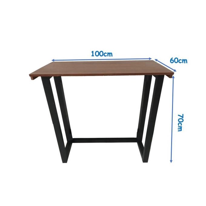 Meja Permanen 100x60 Tinggi 75 Full Kayu Solid