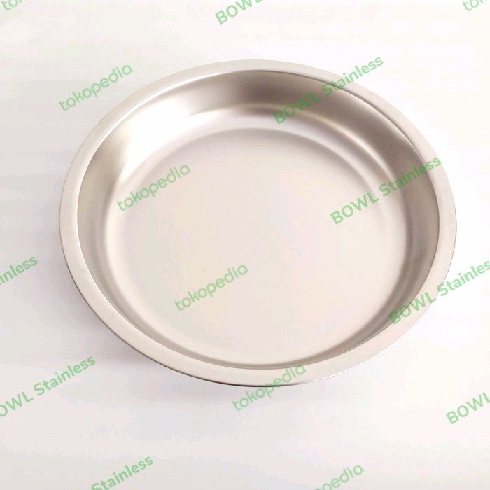 Food Pan Gastronom Stainless Bulat Diameter 40 Cm