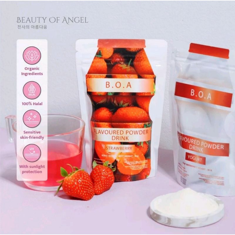 BEAUTY OF ANGEL Premium Collagen Drink With Retinol Minuman Collagen