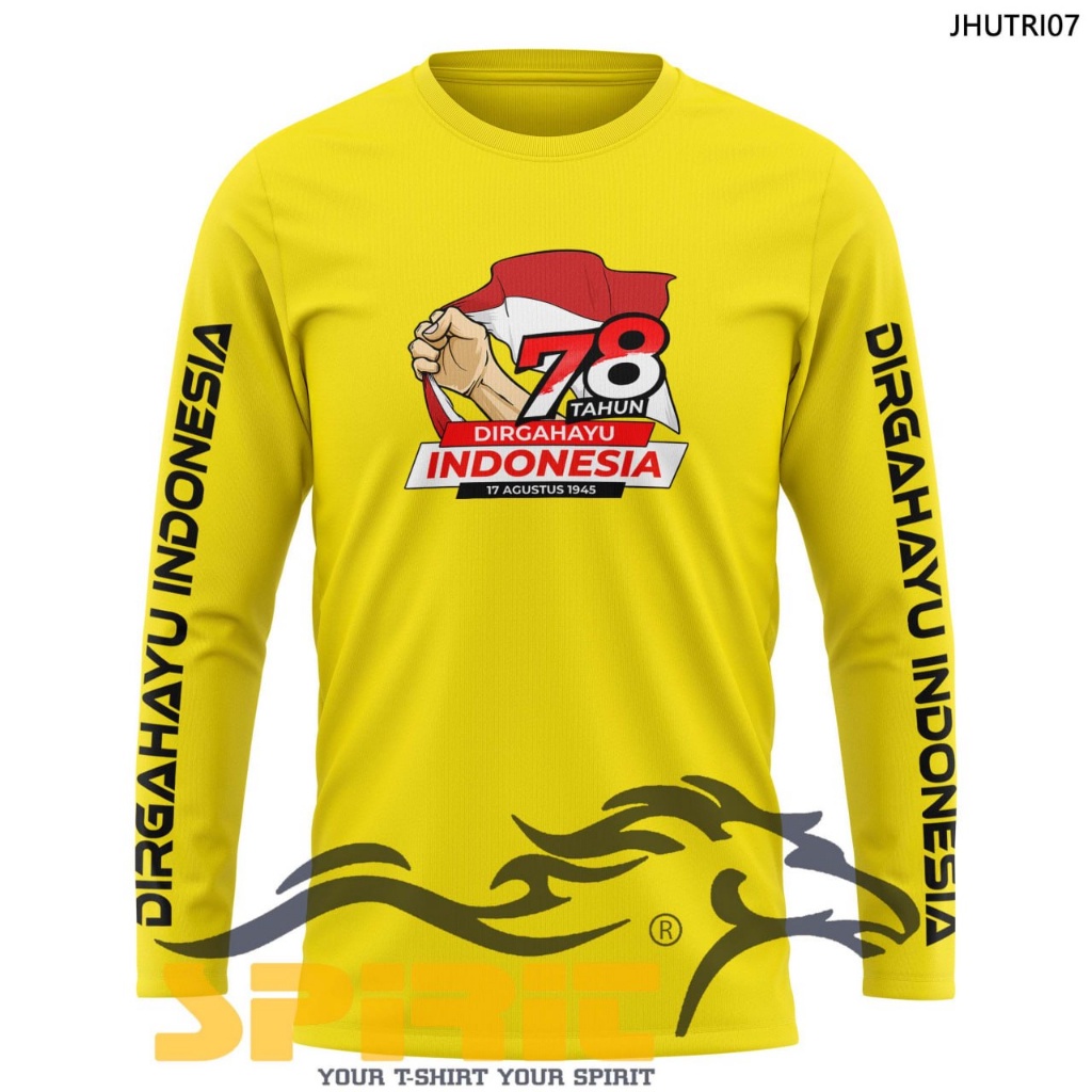 FYQ GRATIS TAMBAH NAMA  KAOS 17 AGUSTUS 2023 DEWASA KAOS 17 AGUSTUSAN TERBARU HUT RI KE 78