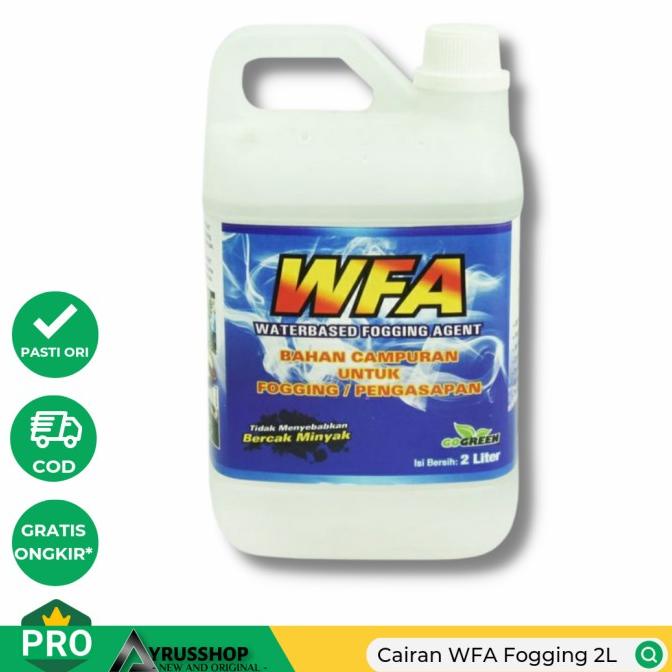 ] WFA Water Based Fogging Agen Cairan Campuran Foging Nyamuk/Ganti Solar