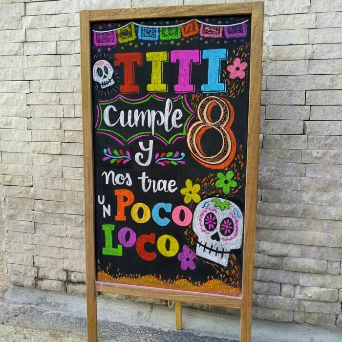 

Terlaris Chalk Papan Tulis Kapur Standing Size 40X70Cm Blackboard