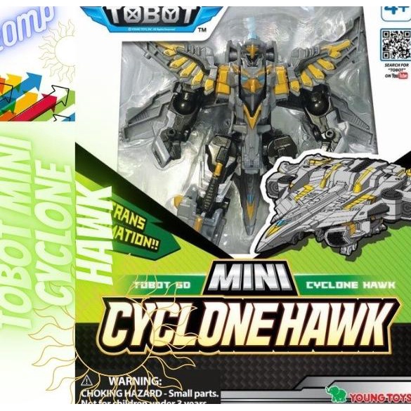 ] Tobot Gd Mini Cyclone Hawk TOBOT GD MINI CYCLONE HAWK ORIGINAL