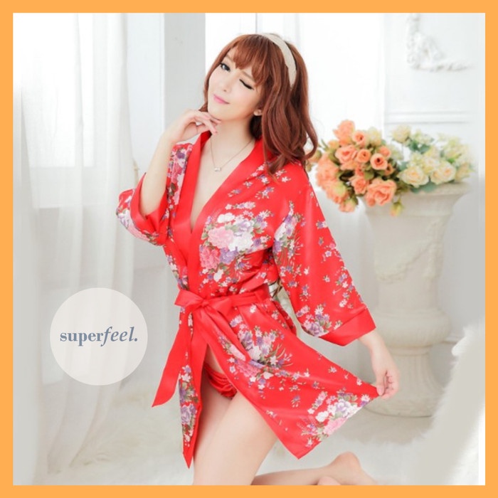 Sfl Japanese Lingerie Set Dress Kimono Jepang Wanita Bra Cd 545 Terbaru