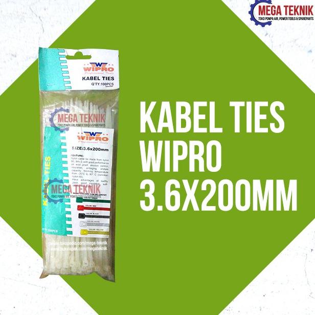 

>>>>>] Kabel Tis / Cable Tie / Kabel Ties Wipro 3.6 x 200mm Kualitas Terjamin