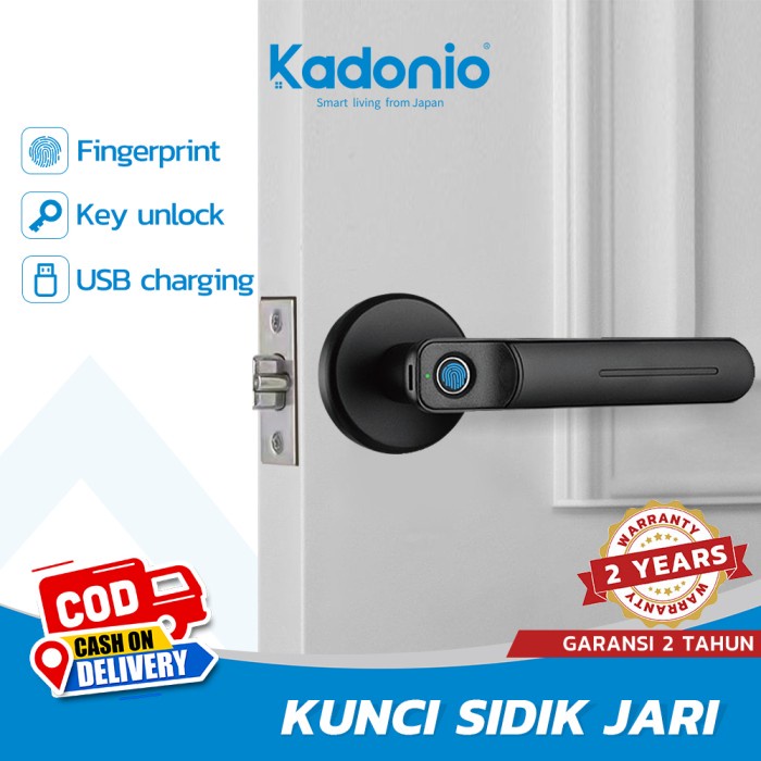 BEST QUALTY Kadonio Smart Digital Door FingerPrint Sidik Jari 401