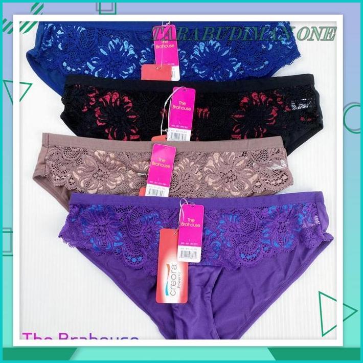 CELANA DALAM WANITA THE BRAHOUSE 801 - CD MOTIF FLORAL CANTIK PRODUK TERBAIK 
