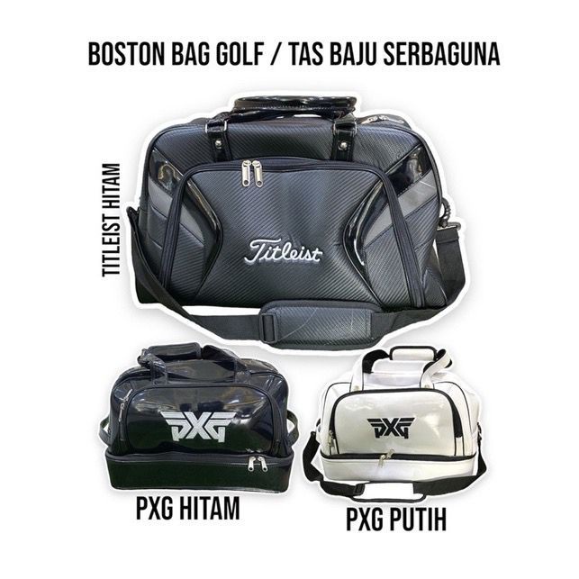 BOSTON BAG GOLF PXG EXCLUSIVE TAS BAJU GOLF