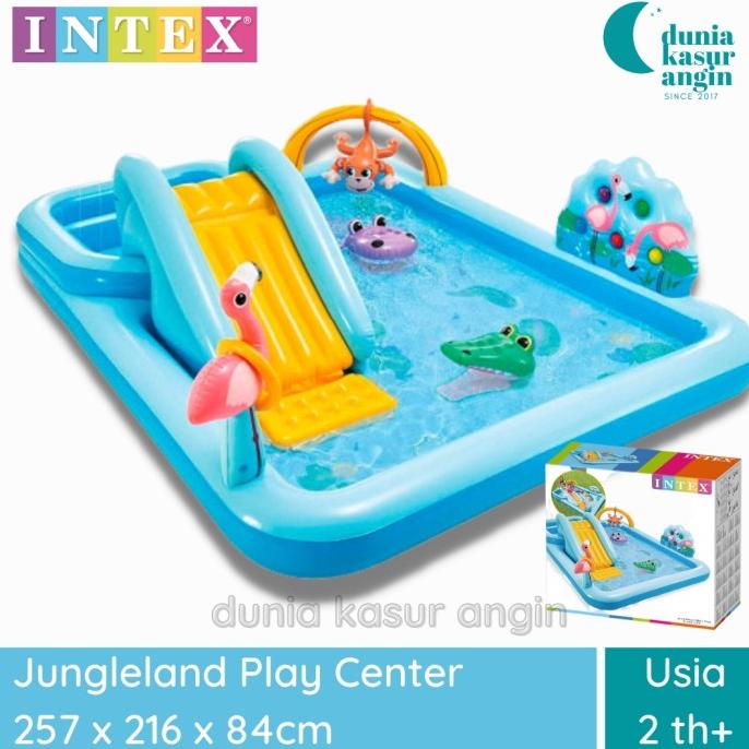 Jungle Advanture Play Center - Intex 57161 / Kolam Renang Perosotan