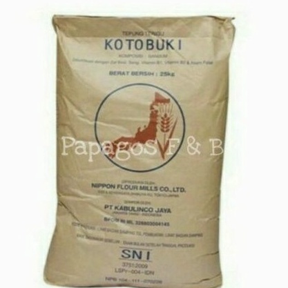 

Terlaris.. Tepung Kotobuki Terigu Protein Rendah Jepang repck 1 kilo / kg 74