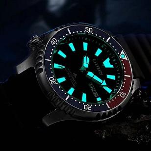 NAW857 New Jam Tangan Citizen Promaster Dive Watch NY0130-08e NY004 Beautiful Textured Dial Limited 