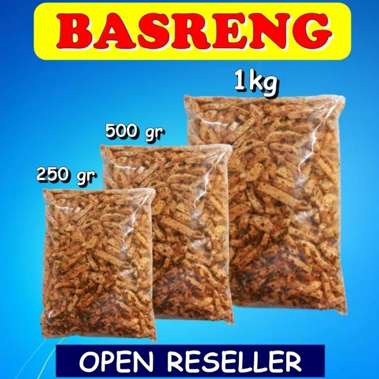 

Import Terlaris BASRENG BUMBU MELIMPAH ORIGINAL DAUN JERUK 1KG/ 1000 - 100 GRAM VIRAL JAJANAN MURAH