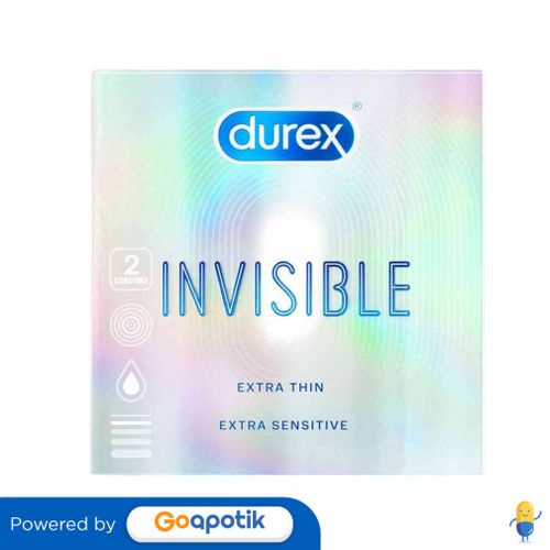 DUREX INVISIBLE EXTRA THIN PACK 2 PCS