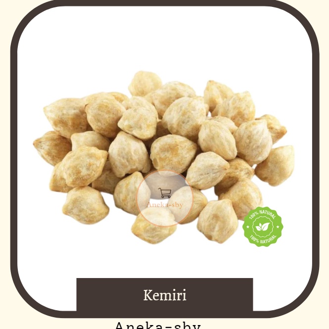 

Kirim langsung Kemiri Bulat Candlenut Premium 1kg termurah ZDZ