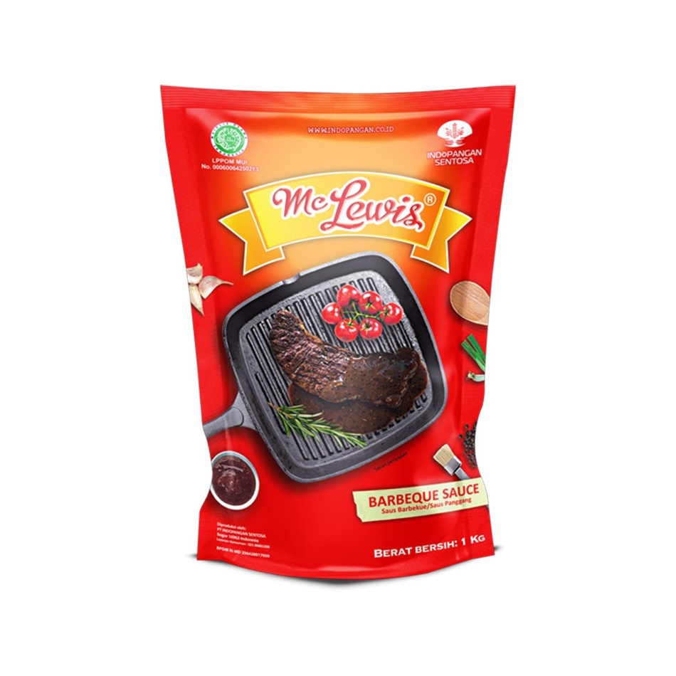 

Murah.. Mc Lewis Barbeque Sauce - 1Kg MBJ