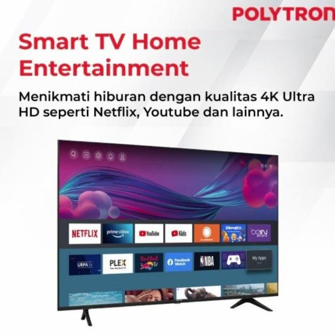 POLYTRON PLD65UV5920 LED 65" UHD 4K SMART TV HDR NEW 65UV5920