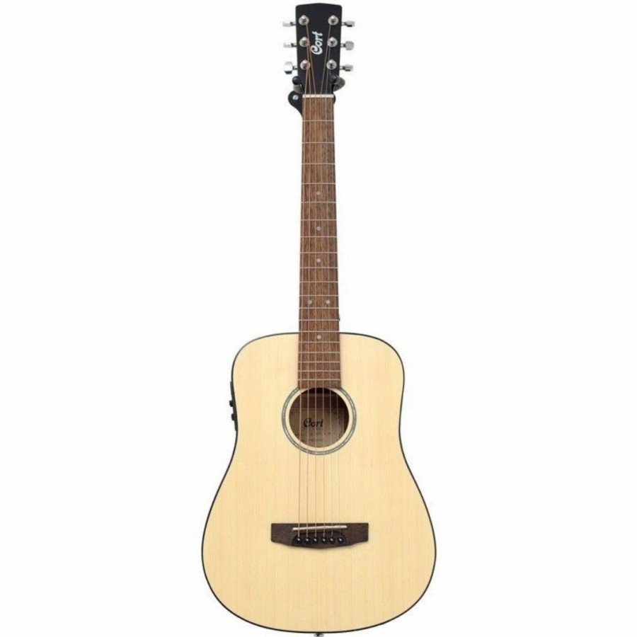 Cort AD MINI E OP - AD-MINI E OP Gitar Akustik Elektrik - Bonus Tas