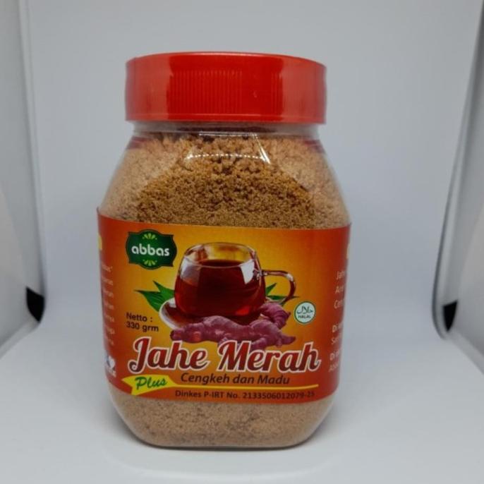 

*:*:*:*:*] JAHE MERAH ABBAS Plus Cengkeh dan Madu 330 gr