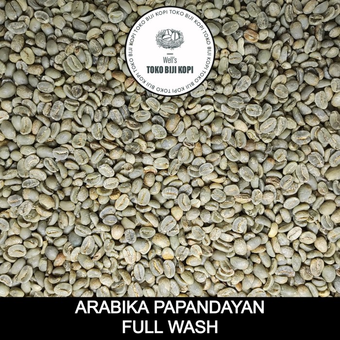 

Green Bean Arabika Papandayan Full Wash Process Grade 1 - 1 Kg