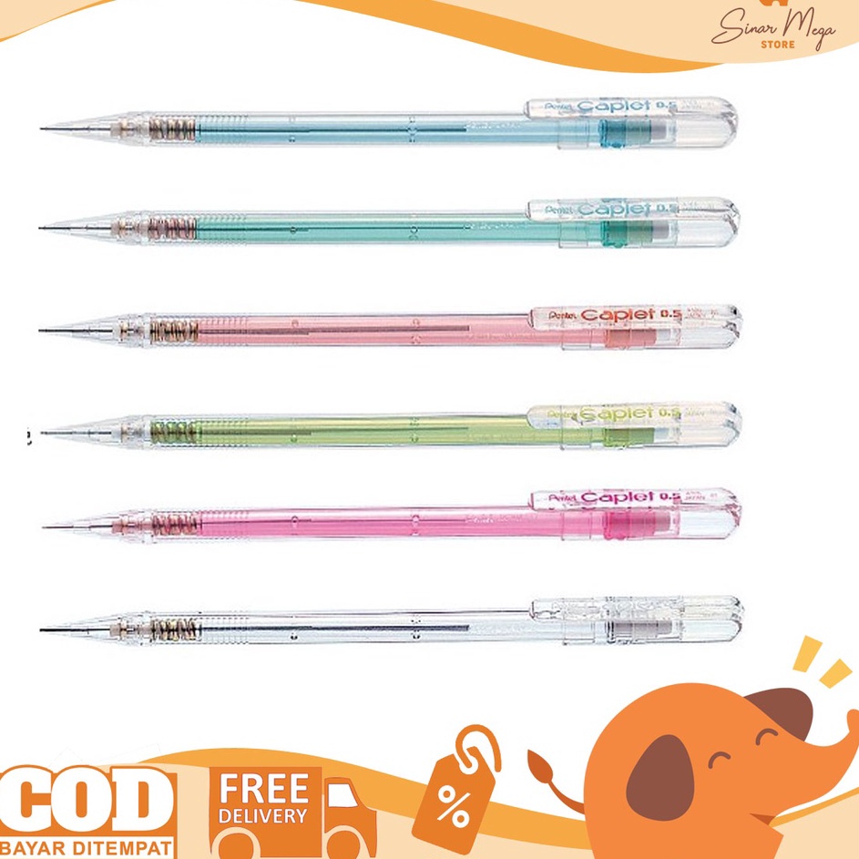 

✥Terbaru⋆➵ 08DNY Pentel Pensil Mekanik Caplet 0,5 A105 Murah Berkualitas K83 ➯Best Terlaris