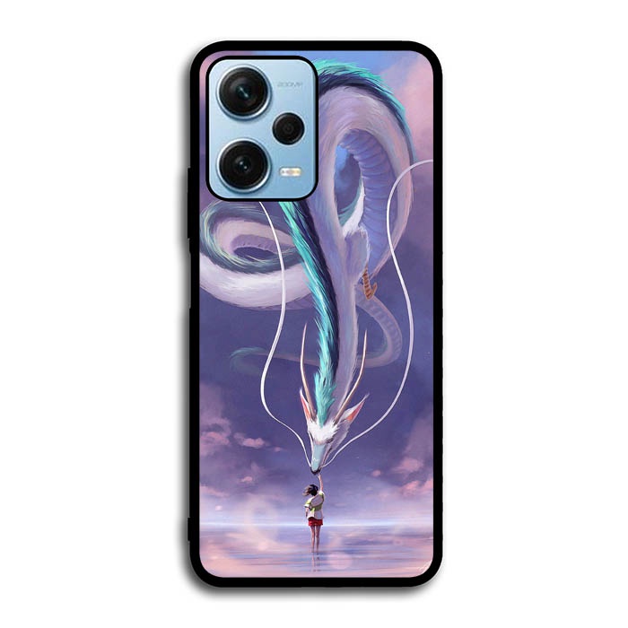Hardcase Casing Xiaomi Redmi Note 12 11 10 10S 9 8 7 Pro 4G 5G Spirit Away Ghibli AB2054 Case Cover