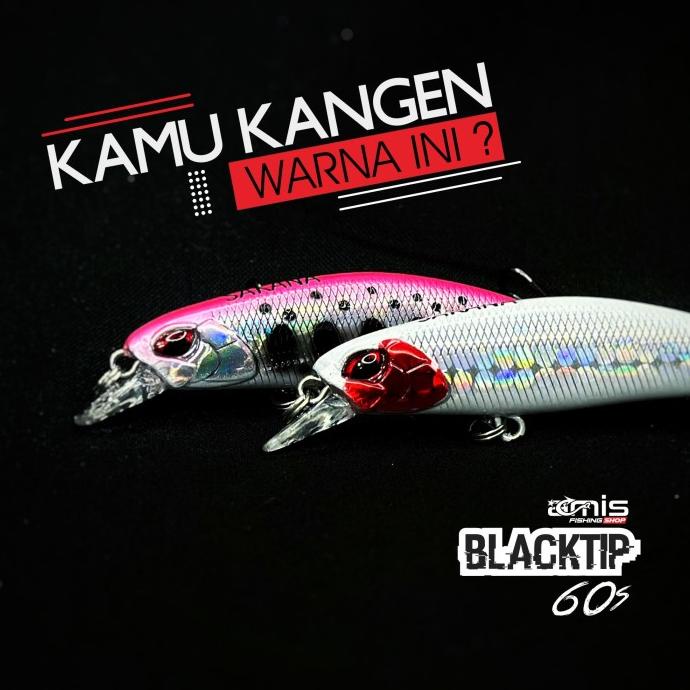 Ready SAKANA Blacktip 60s Minnow Lure Termurah