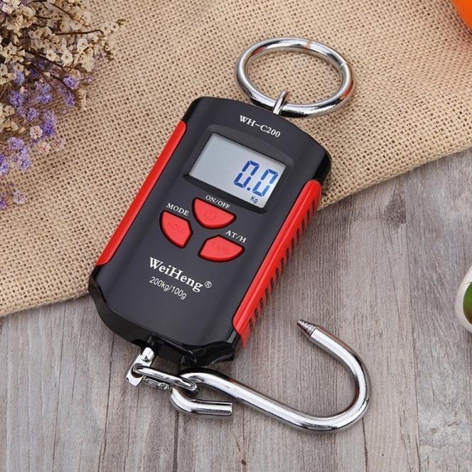 Wd0H-1 Timbangan Gantung Digital Crane Scale Kapasitas 200Kg Wh-C200