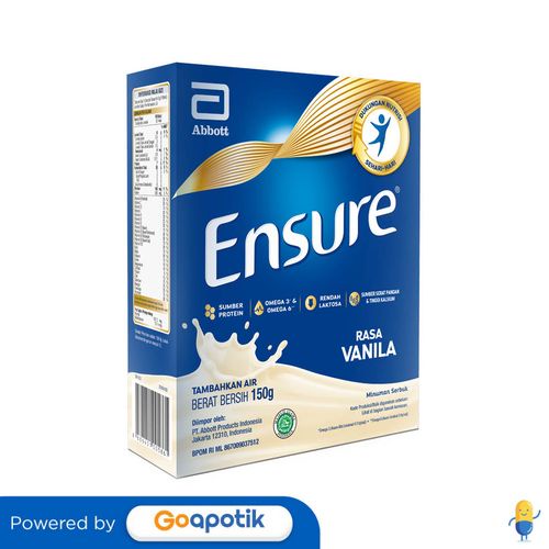 

ENSURE ELITE ACTIV RASA VANILA 150 GRAM BOX