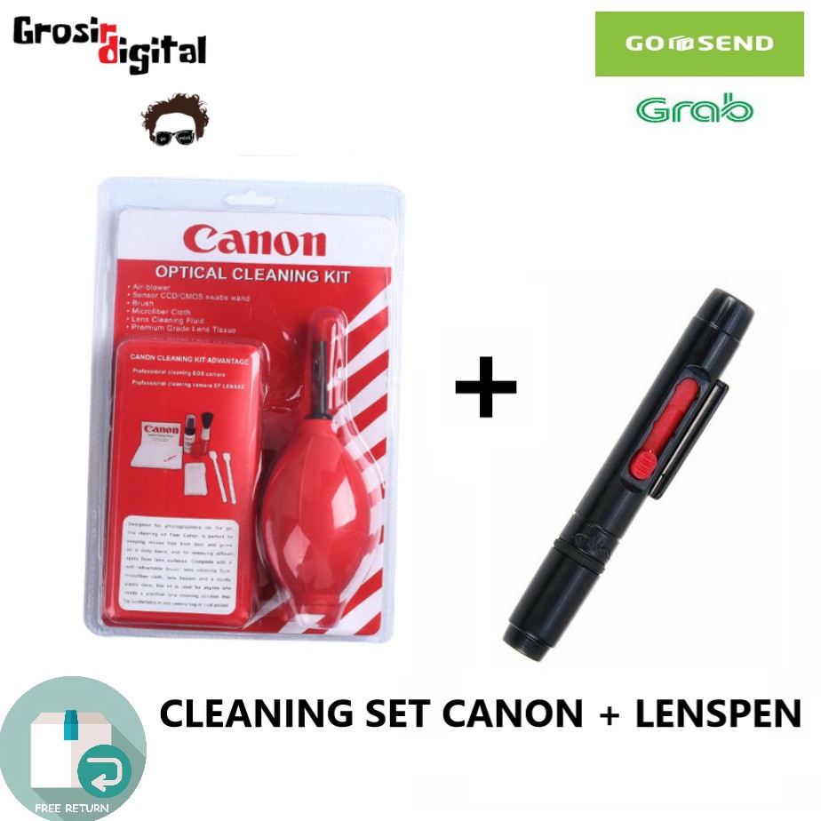 ↓Terkini KLA8K Cleaning Kit 8 in 1 Pro Lens Pen for Canon - Lenspen A53 ✣Diskon Promo