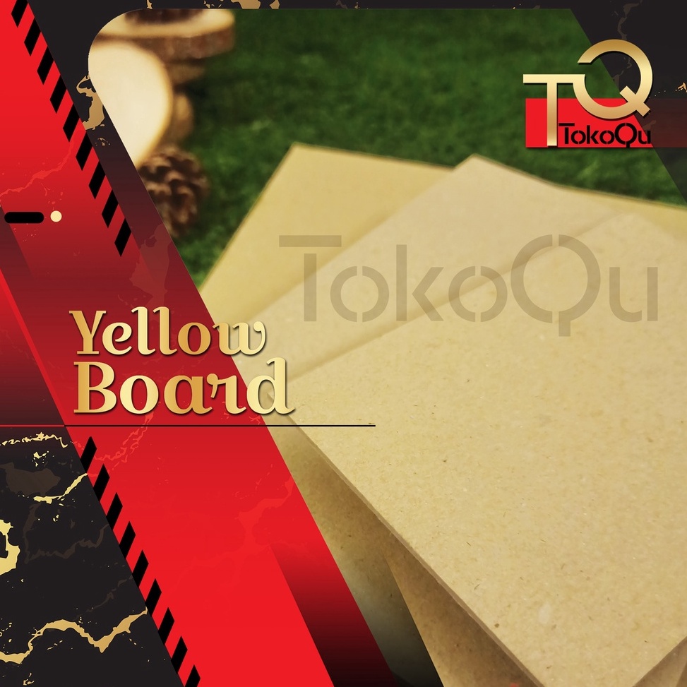 

Terkini✲ Z06JV [isi 10pcs][A5] Yellow Board 30(1500gsm)/Karton tebal 30/Karton Hard board/Karton Hard cover V85 ➮Super Promo