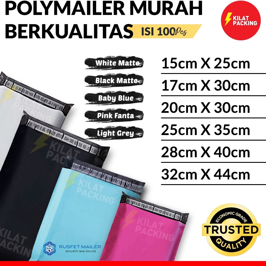 

Bestseller➞ L8C0Z POLYMAILER EKONOMIS BERKUALITAS - PLASTIK PACKING MURAH ISI ±100 LEMBAR - HARGA DIJAMIN TERMURAH Q81 ✴Baru