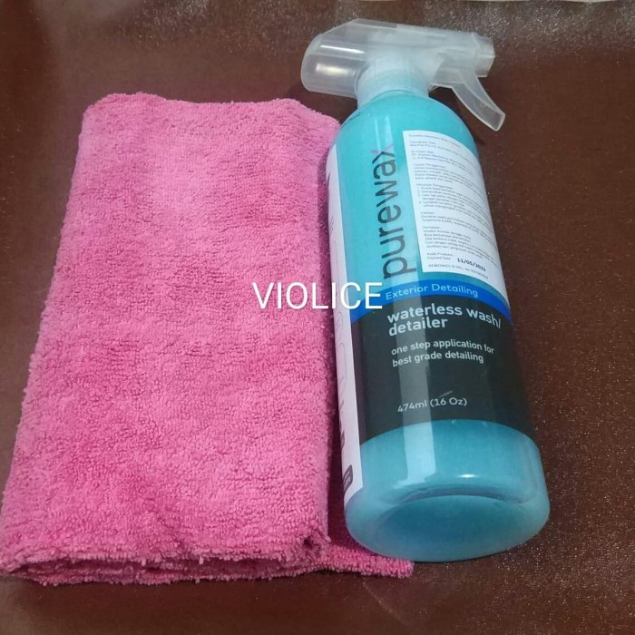 Purewax Waterless Pembersih Mobil Interior dan Eksterior Pure Wax 474