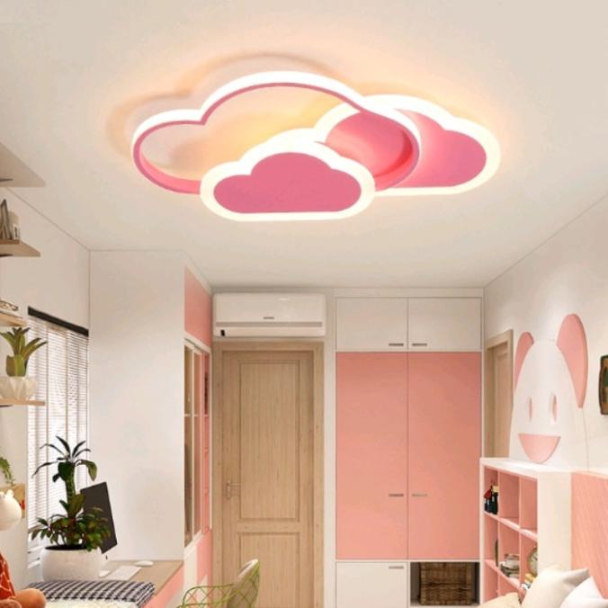 $+$+$+$+] Lampu gantung Plafon Hias kamar tidur anak PINK