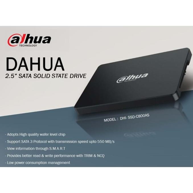 DAHUA SSD SATA III 256GB 2.5 inch 550MB/S - SSD DAHUA C800A ORIGINAL