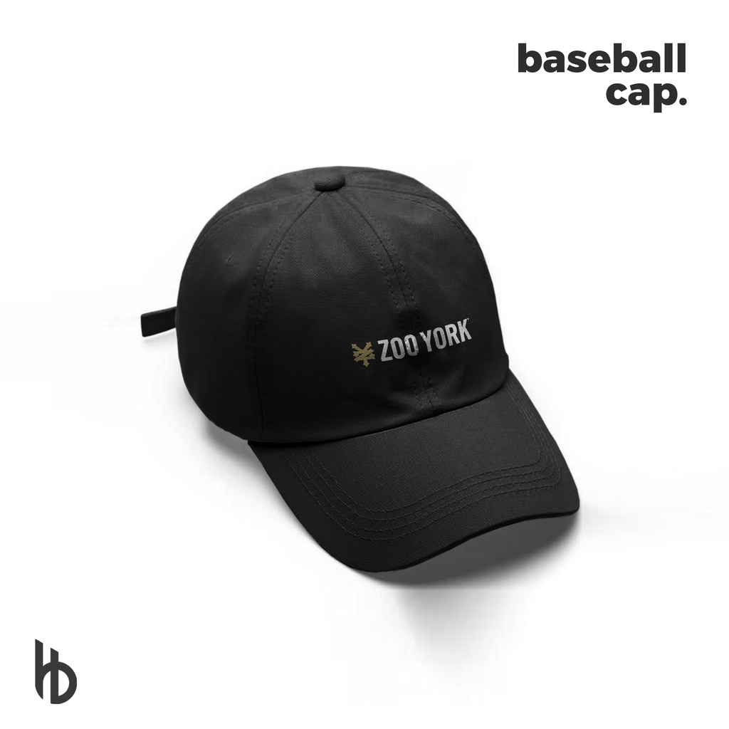 Topi Baseball Cap Distro Premium Custom Tag - ZOO YORK