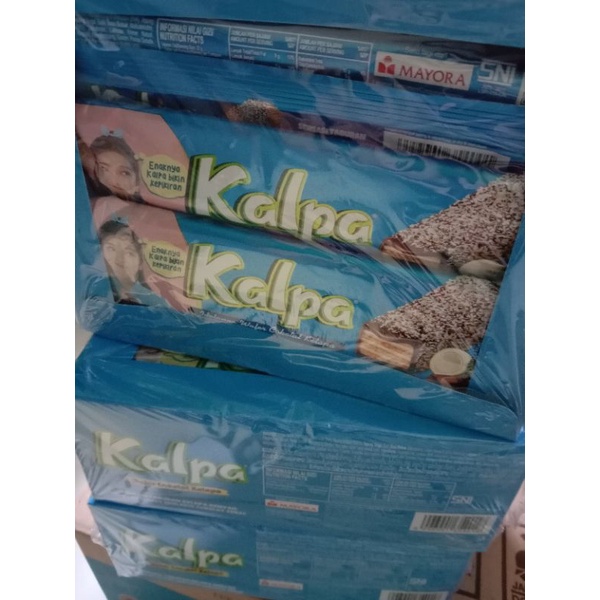 

kalpa wafer coklat kelapa 1 box isi 12 pcs