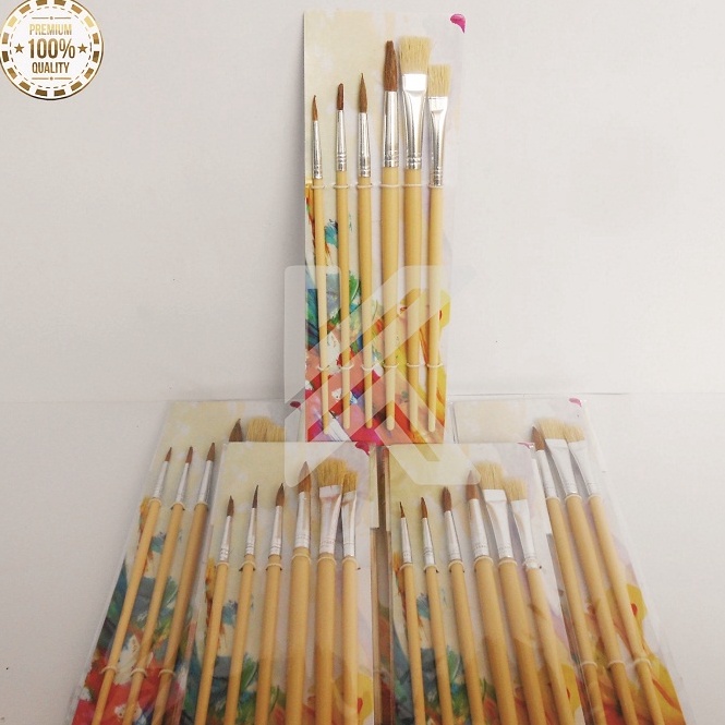 

Pasti Murah➨ Kuas Lukis Set 6 pcs Original W45 ➭