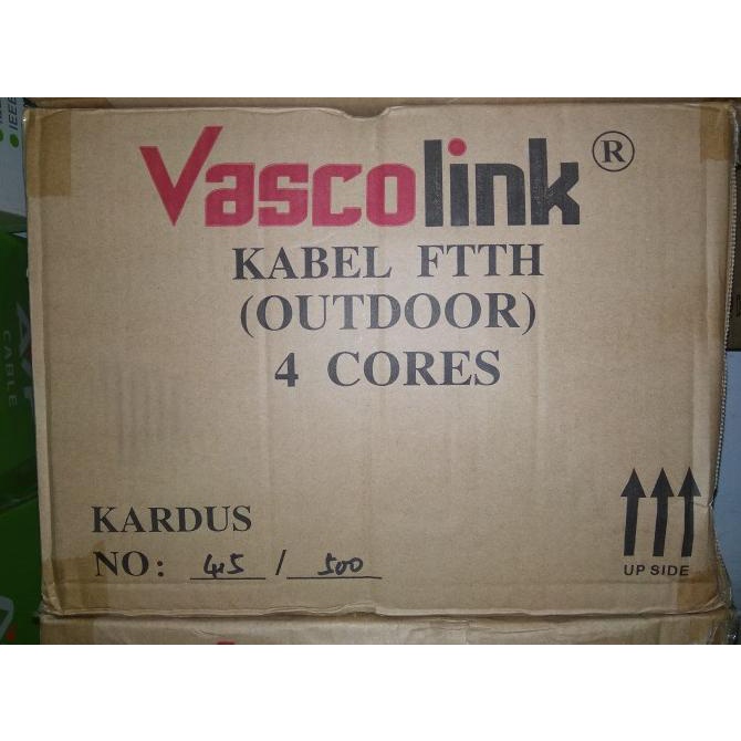 Kabel Fiber Optic Vascolink Ftth Outdoor - 4 Core