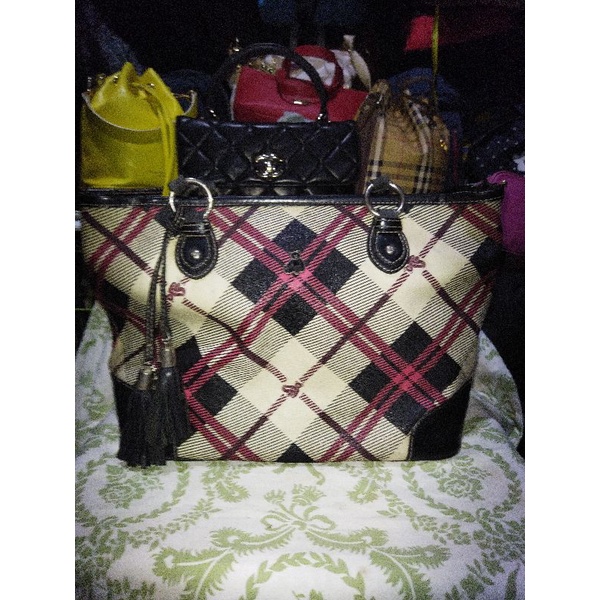 Tas Tote Bag Brand TEENIE WENIEE GOLD BEAR Kulit Asli MantuL