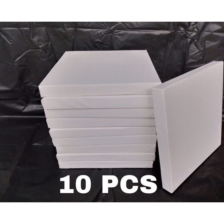 

Murah❇ kanvas lukis termurah grosiran isi 10pcs ukuran 20 x 20 cm 20X20 cm paket kanvas canvas kanpas H52 ➟
