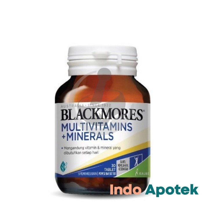 Blackmores Multivitamin+Minerals 30`S