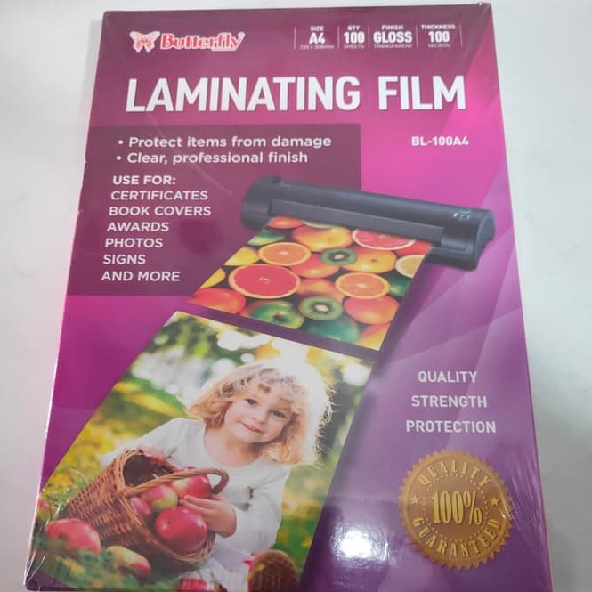 

Serba Murah laminating film A4 butterfly RPF