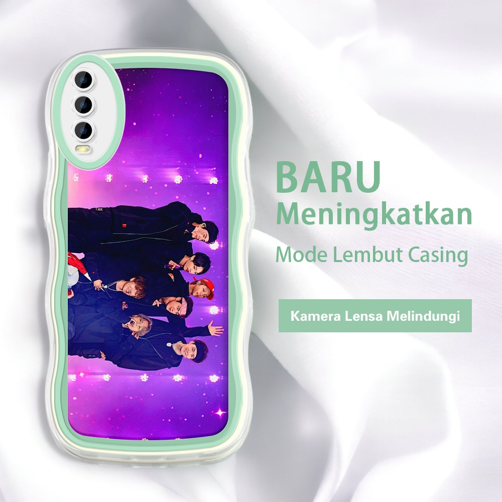 VIVO Y20 Y21 Y17 Y15 Y12 Y20I Y20SG 2022 2021 Fashion BangtanBoys BTS Cool Kor Kesing case hp murah 