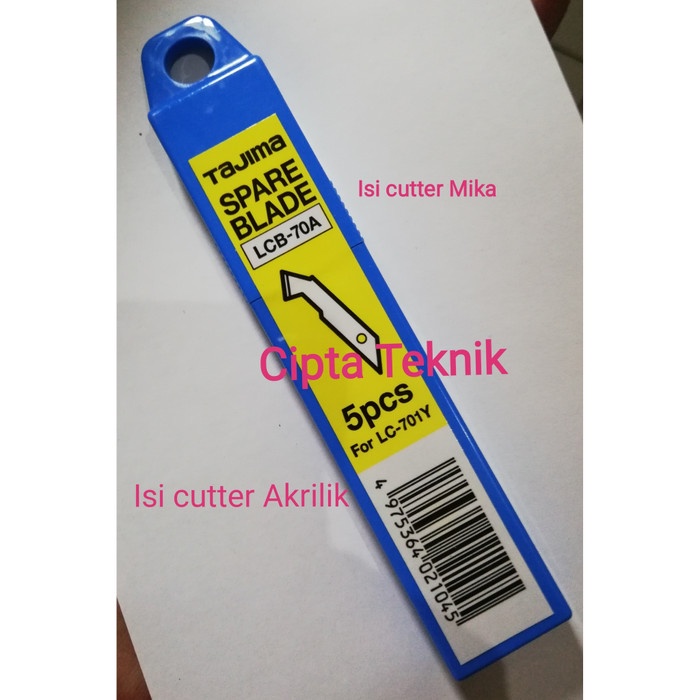 

Terlaris Isi Cutter Akrilik / Mika Tajima